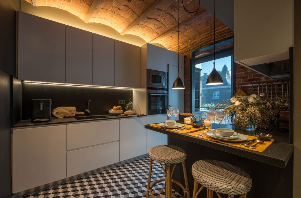 5 tips on how to light your kitchen, the multifunctional living space