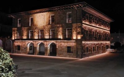 Realzar la arquitectura monumental: la nueva luz del ayuntamiento de Legazpi