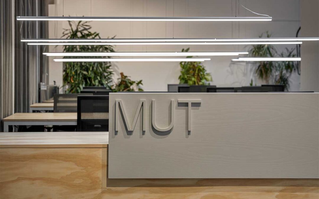 MUT Offices, illuminating creativity